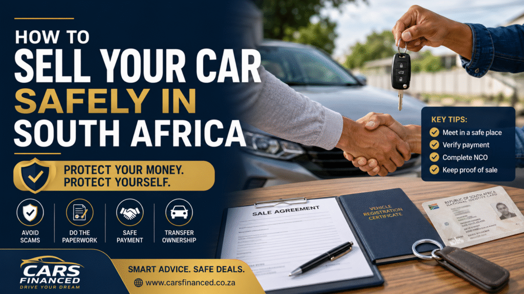 Sell your car safely in South Africa