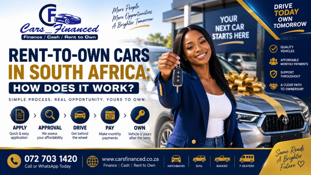 Rent-to-Own Cars in South Africa: How Does It Work?
